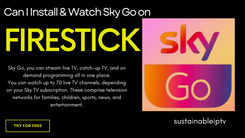 Watch Sky Go on FireStick